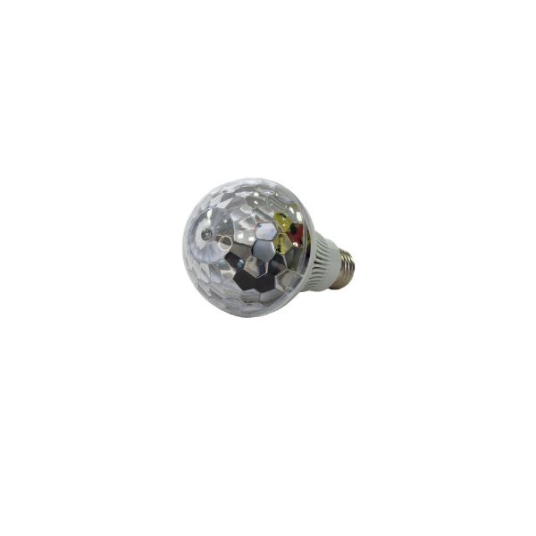 Imagen de BOMBILLO LED GIRA 3W RGB E27 STARLED