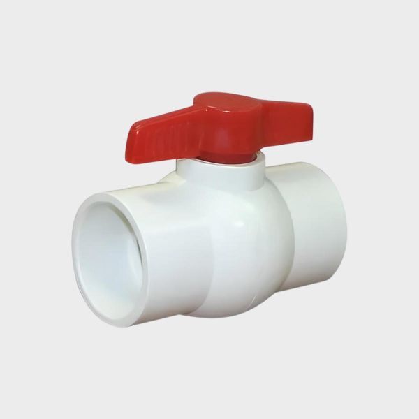 Imagen de LLAVE PVC BOLA 1/2" TAURO LISA