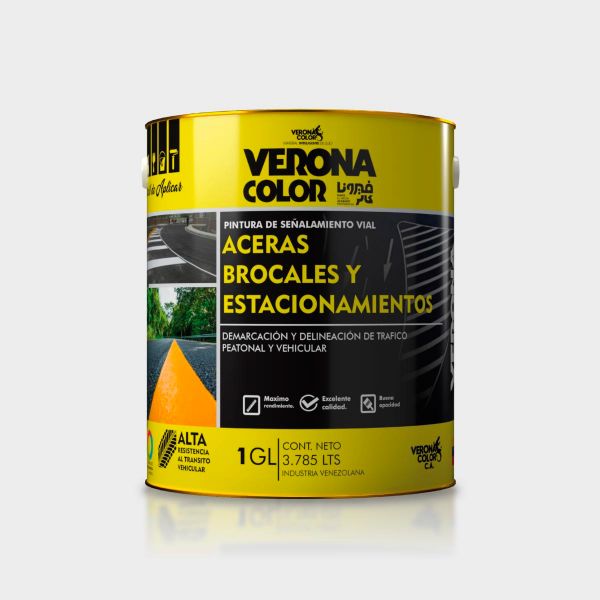 Imagen de PINTURA BROCAL AMARILLO SOLV CUÑ VERONA