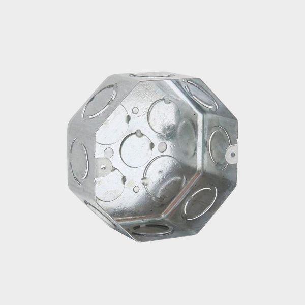 Imagen de CAJETIN METALICO OCTAGONAL COMBINADO