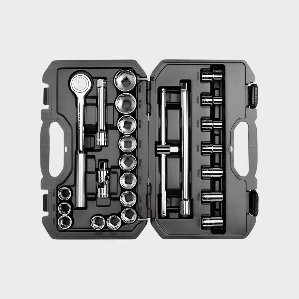 Imagen de JUEGO DADO 1/2" 25PZ 10-32MM STANLEY