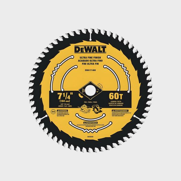 Imagen de DISCO P/SIERRA CIRCU 7-1/4" 60DTE DEWALT