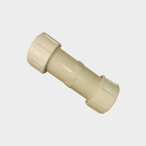 Imagen de JUNTA PVC DRESSER 3/4" A/BLANCAS