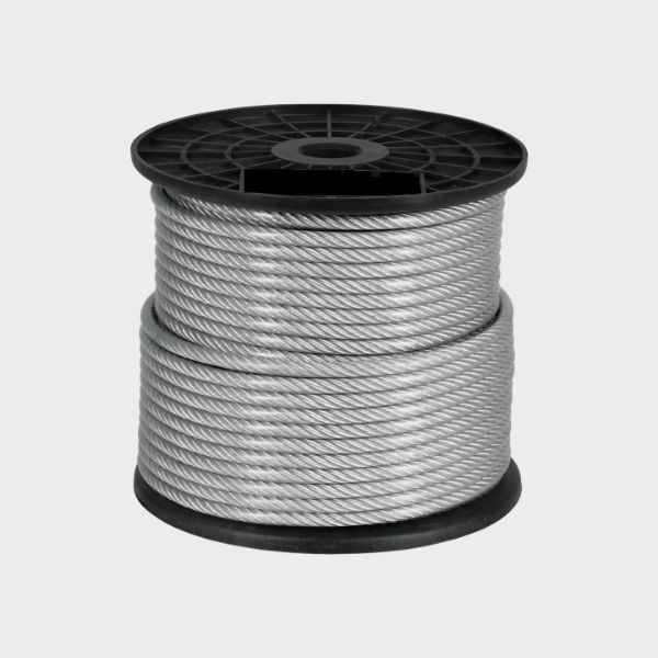 Imagen de GUAYA ACERO GALV FORRADA 1/4" 75MTS