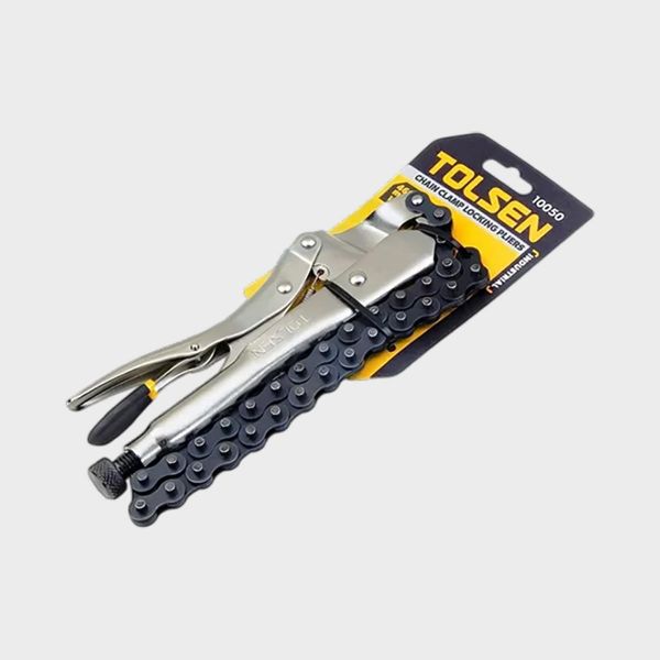 Imagen de ALICATE DE PRESION C/CADENA 10" TOLSEN