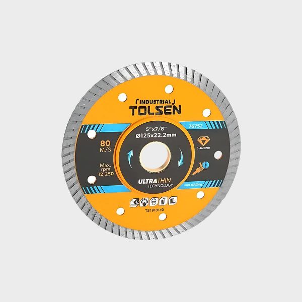 Imagen de DISCO DIAMANTADO ULTRAFINO 4-1/2" TOLSEN