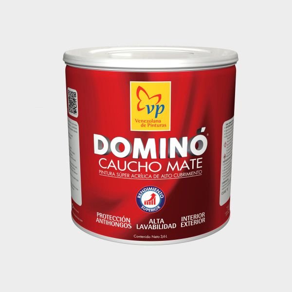 Imagen de DOMINO CAUCHO GRIS SELECTO 1GL  VP
