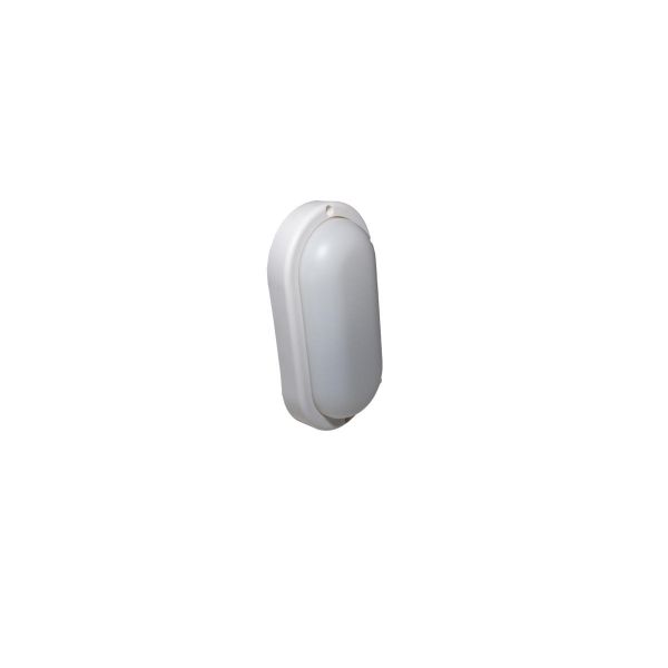 Imagen de VAPOLETA LED OVALADA BLANCA 6500K 12W