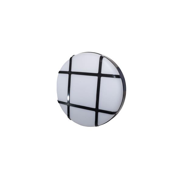 Imagen de VAPOLETA LED REDONDA DECORATIVA NEGR 24W