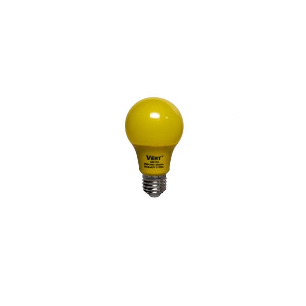 Imagen de BOMBILLO LED AMARILO 60A 5W E27 100-240V