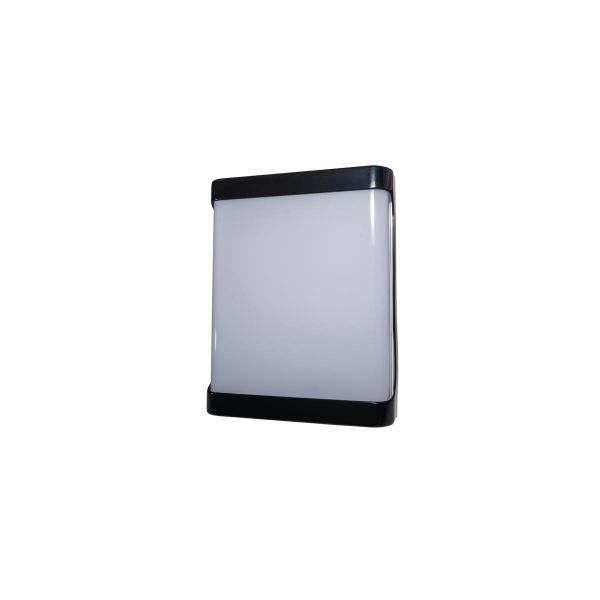 Imagen de LAMPARA P/PARED NEGRA P/EXTERIOR 24W