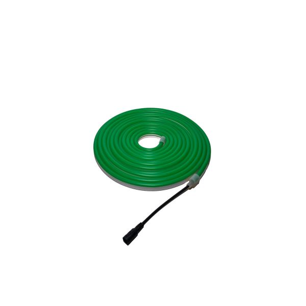 Imagen de CINTA NEON VERDE 12V 110V 5MTS