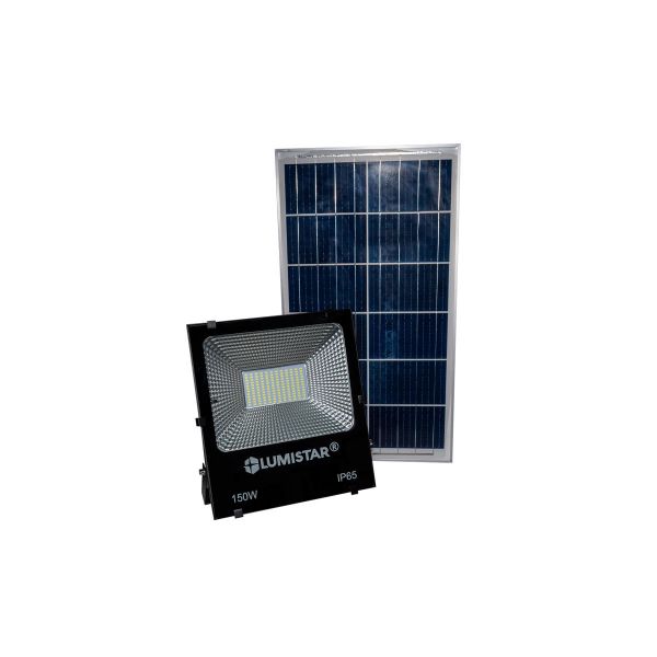 Imagen de REFLECTOR LED C/SENSO Y PANEL/SOLAR 150W