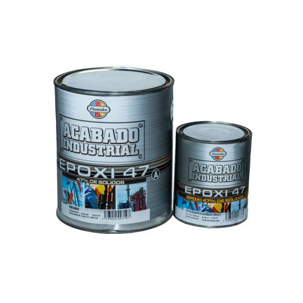 Imagen de PINTURA EPOXICA NEGRO C/CATA 1G FLAMUKO