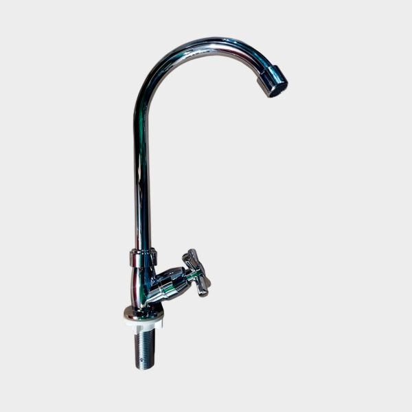 Imagen de LLAVE FREG ALTA CROMADA ABS TAURO