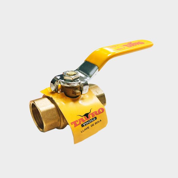 Imagen de LLAVE PASO 3/4" BRONCE TAURO