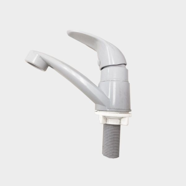 Imagen de LLAVE LAVA PALANCA BLANCA TAURO