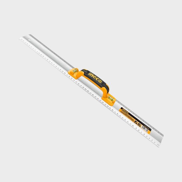 Imagen de REGLA D/ALUMINIO 60CM C/MANG PLAST INGCO