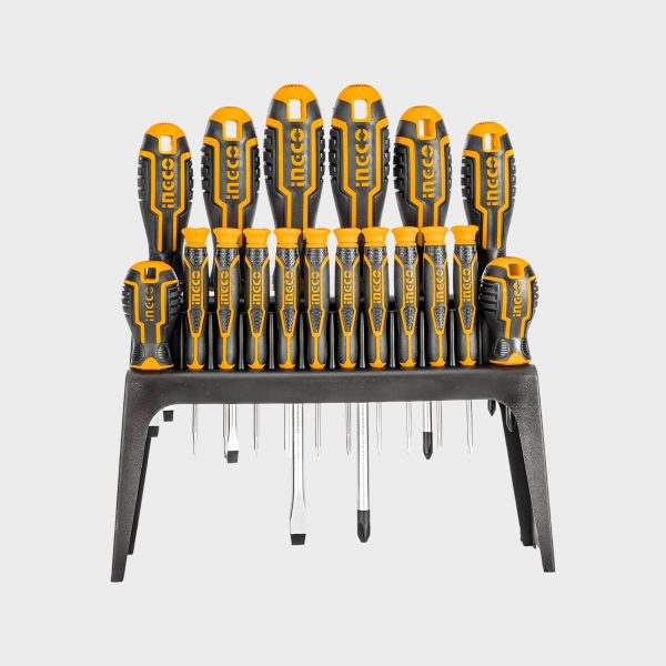Imagen de JUEGO DESTORNILLADOR 18PZS INGCO