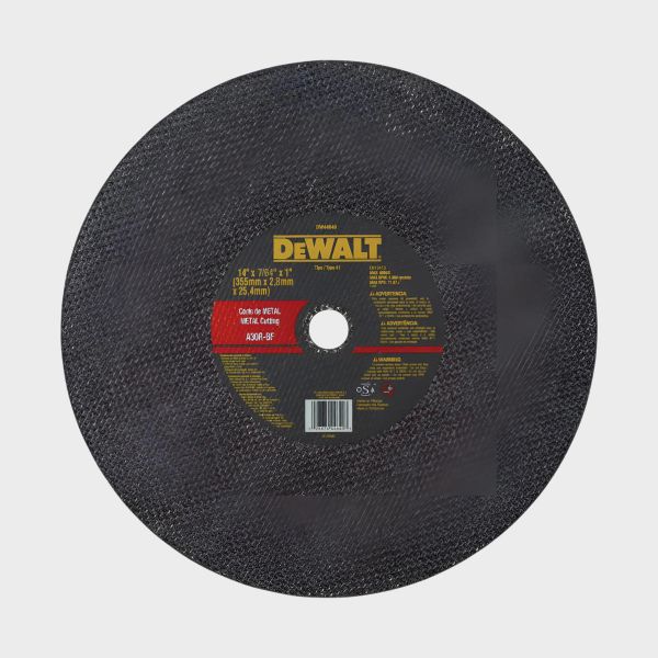 Imagen de DISCO CORTE 14 X 7/64 X 1 PLANO DEWALT