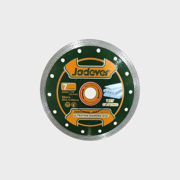 Imagen de DISCO DIAMANTADO ULTRAFINO 7" JADEVER