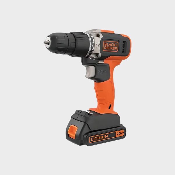 Imagen de TALADRO PERCUTOR INALAM 3/8" 20V B&D