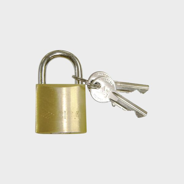 Imagen de CANDADO CISA DORADO 30MM