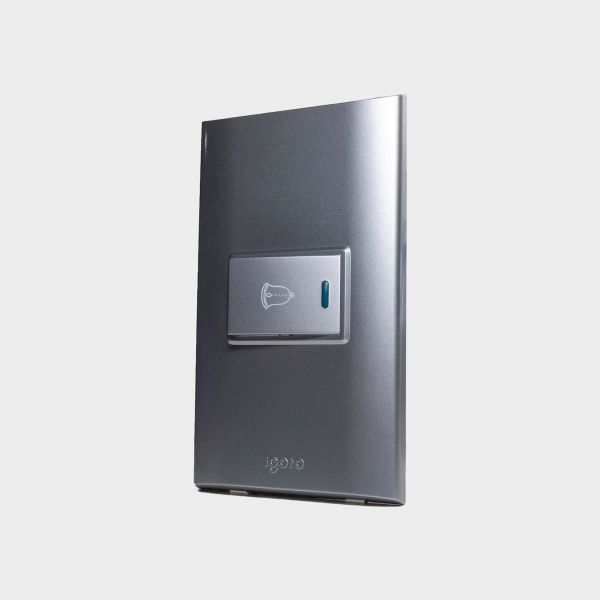 Imagen de INTERRUPTOR TIMBRE PLATA-B IGOTO