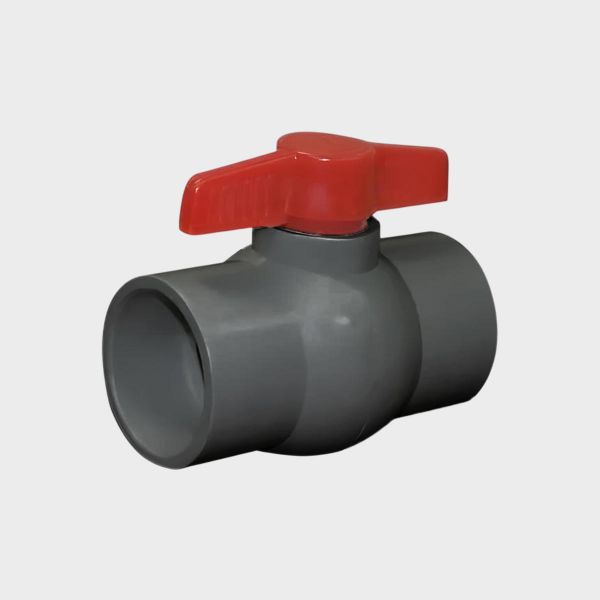 Imagen de LLAVE DE PASO PVC 1" TAURO LISA