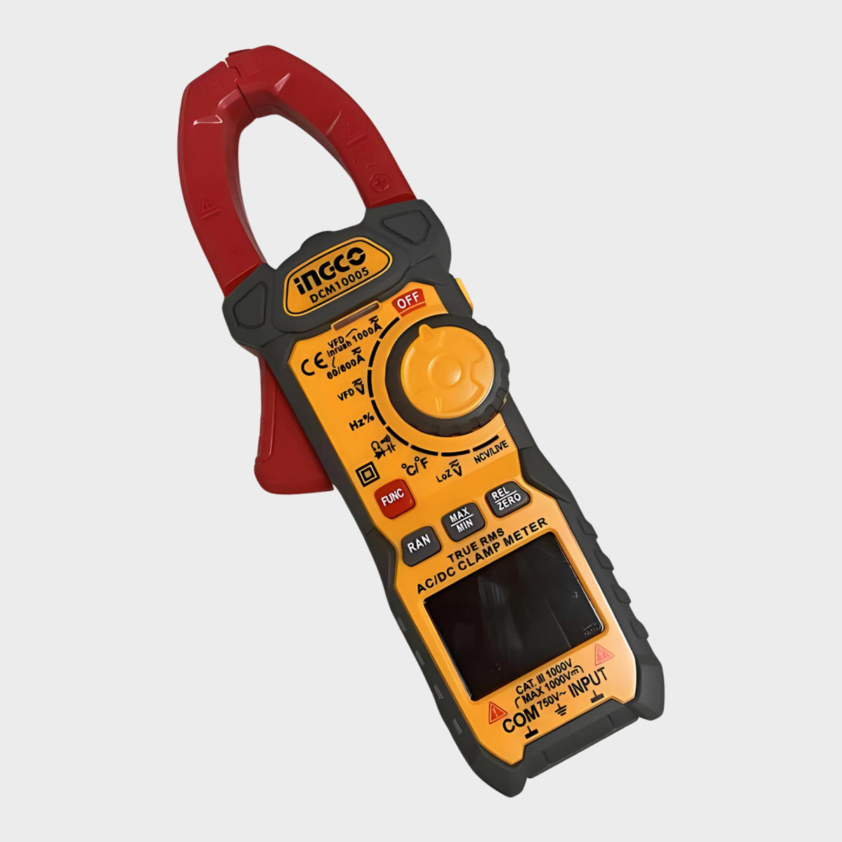Ferretería Principal. TESTER MULTI PINZ/AMP DC/AC 1000V INGCO