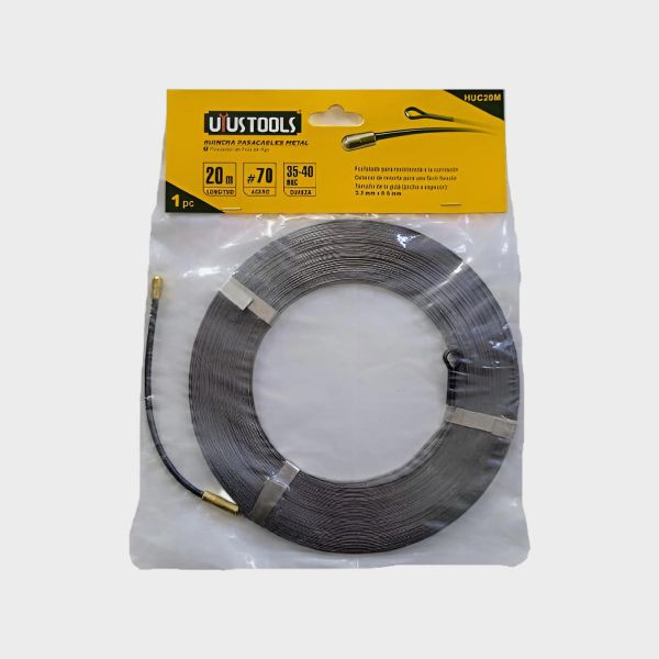 Imagen de CINTA PASACABLE METAL 20MTS UYUSTOOLS