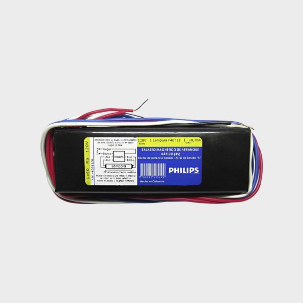 Imagen de BALASTO PHILIPS 1X40 W 120 V